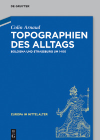 表紙画像: Topographien des Alltags 1st edition 9783110545203