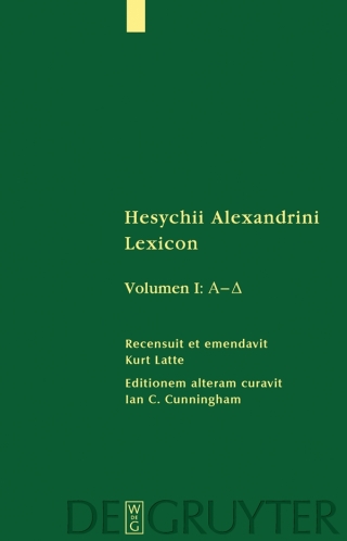 Cover image: [A – Delta] 1st edition 9783110542813