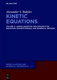 Cover image: Landau Equation, Boltzmann-type Equations, Discrete Models, and Numerical Methods 1st edition 9783110550139