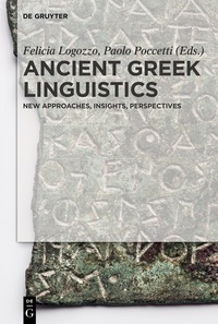 Omslagafbeelding: Ancient Greek Linguistics 1st edition 9783110548068