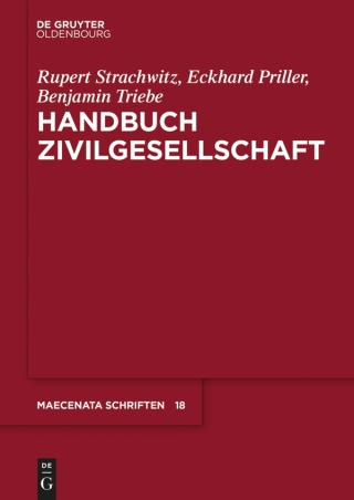 Cover image: Handbuch Zivilgesellschaft 1st edition 9783110551297