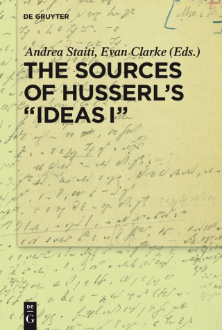 Cover image: The Sources of Husserl’s 'Ideas I' 1st edition 9783110527803