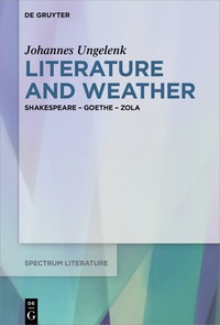 Titelbild: Literature and Weather 1st edition 9783110559057
