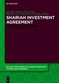 表紙画像: Shariah Investment Agreement 1st edition 9783110559613
