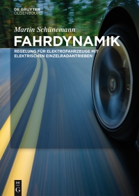 Cover image: Fahrdynamik 1st edition 9783110561159