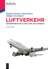 Imagen de portada: Luftverkehr 6th edition 9783110563290