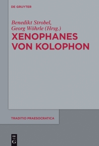 Cover image: Xenophanes von Kolophon 1st edition 9783110559446