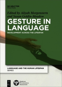 Titelbild: Gesture in Language 1st edition 9783110564983