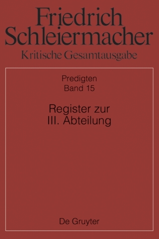 Cover image: Register 1st edition 9783110562187