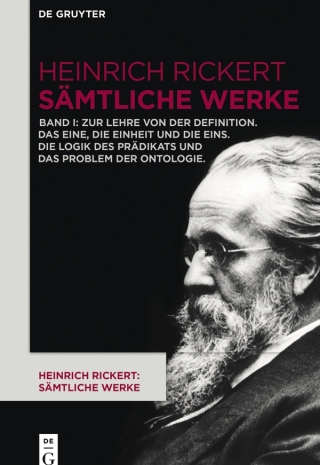 صورة الغلاف: Zur Lehre von der Definition. Das Eine, die Einheit und die Eins. Die Logik des Prädikats und das Problem der Ontologie 1st edition 9783110566154