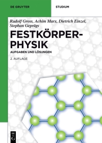 Imagen de portada: Festkörperphysik 2nd edition 9783110566116