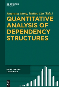 Imagen de portada: Quantitative Analysis of Dependency Structures 1st edition 9783110565775