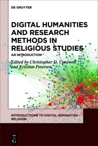 Imagen de portada: Digital Humanities and Research Methods in Religious Studies 1st edition 9783110571608