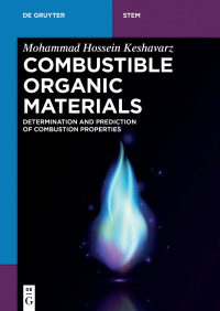 表紙画像: Combustible Organic Materials 1st edition 9783110572209