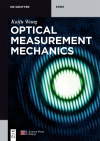 Cover image: Optical Measurement Mechanics 1st edition 9783110573046