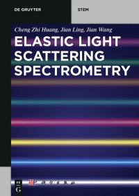 Cover image: Elastic Light Scattering Spectrometry 1st edition 9783110573107