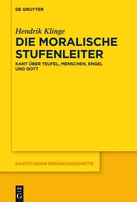 Immagine di copertina: Die moralische Stufenleiter 1st edition 9783110575651