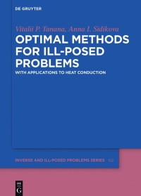 Omslagafbeelding: Optimal Methods for Ill-Posed Problems 1st edition 9783110575736