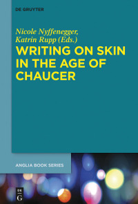 Cover image: Writing on Skin in the Age of Chaucer 1st edition 9783110575729