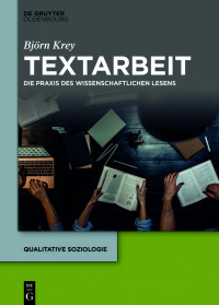 صورة الغلاف: Textarbeit 1st edition 9783110577358