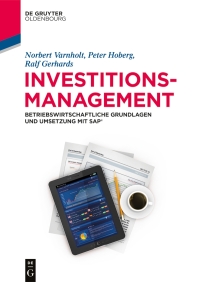 Cover image: Investitionsmanagement 1st edition 9783110577907