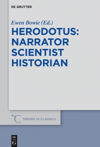 表紙画像: Herodotus - narrator, scientist, historian 1st edition 9783110581539