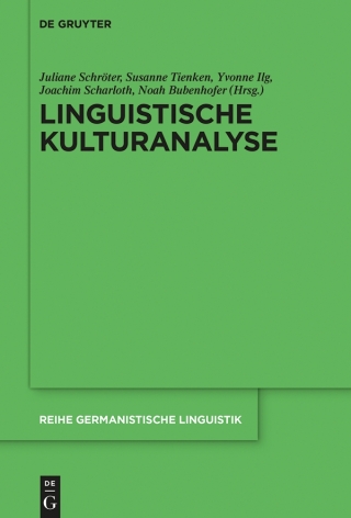 Cover image: Linguistische Kulturanalyse 1st edition 9783110583052