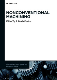 Cover image: Nonconventional Machining 1st edition 9783110584103