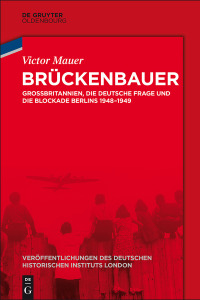 Cover image: Brückenbauer 1st edition 9783110584424