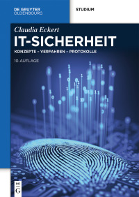 Imagen de portada: IT-Sicherheit 10th edition 9783110551587