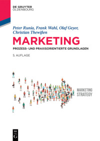 Cover image: Marketing 5th edition 9783110584578