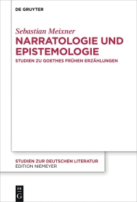 Omslagafbeelding: Narratologie und Epistemologie 1st edition 9783110583090