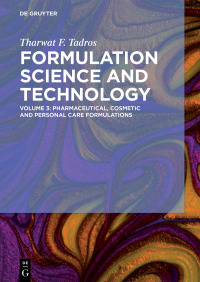 Imagen de portada: Pharmaceutical, Cosmetic and Personal Care Formulations 1st edition 9783110587548