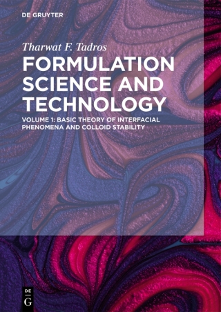 Cover image: Basic Theory of Interfacial Phenomena and Colloid Stability 1st edition 9783110587470