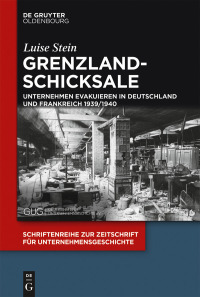 Cover image: Grenzlandschicksale 1st edition 9783110588989