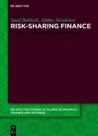 Cover image: Risk-Sharing Finance 1st edition 9783110590463