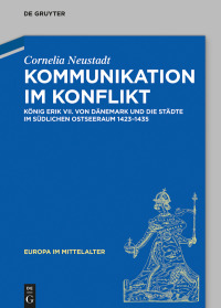 Cover image: Kommunikation im Konflikt 1st edition 9783110591231