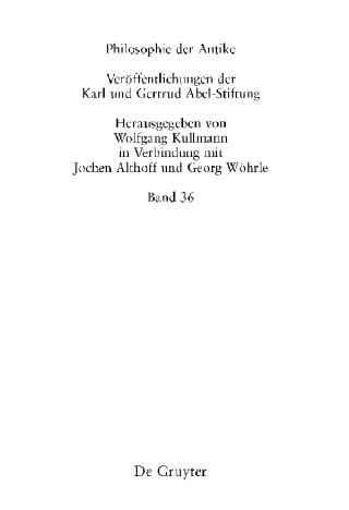 Cover image: Die Kunst der philosophischen Exegese bei den spätantiken Platon- und Aristoteles-Kommentatoren 1st edition 9783110580648