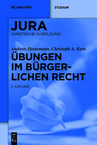 Imagen de portada: Übungen im Bürgerlichen Recht 2nd edition 9783110590784