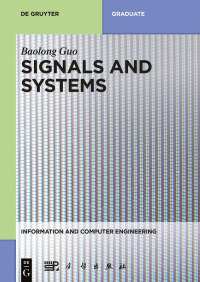 Cover image: Signals and Systems 1st edition 9783110595413