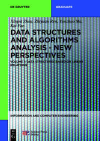 صورة الغلاف: Data structures based on linear relations 1st edition 9783110595574