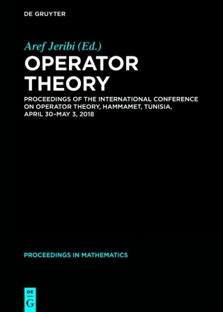 Imagen de portada: Operator Theory 1st edition 9783110596861