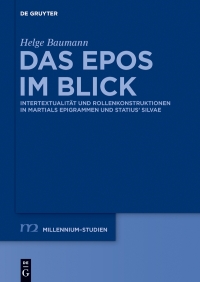 Imagen de portada: Das Epos im Blick 1st edition 9783110598360