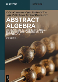 Cover image: Abstract Algebra 2nd edition 9783110603934