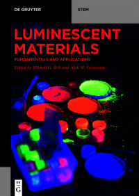 Imagen de portada: Luminescent Materials 1st edition 9783110607857