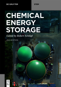 Cover image: Chemical Energy Storage 2nd edition 9783110608434