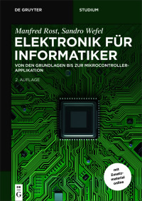 Imagen de portada: Elektronik für Informatiker 2nd edition 9783110608823