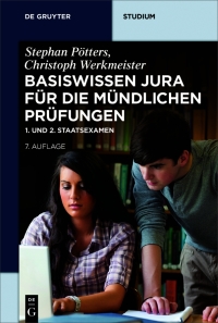 صورة الغلاف: Basiswissen Jura für die mündlichen Prüfungen 7th edition 9783110601602