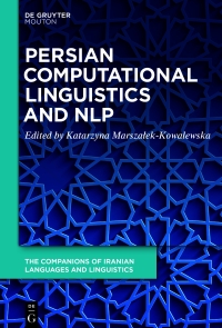 Imagen de portada: Persian Computational Linguistics and NLP 1st edition 9783110616545