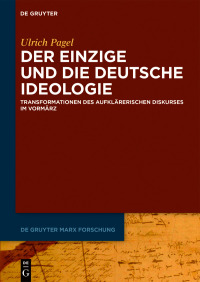 Imagen de portada: Der Einzige und die Deutsche Ideologie 1st edition 9783110618273